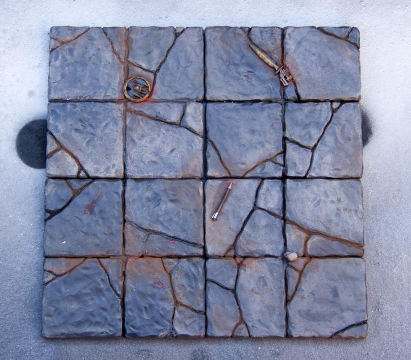 Dungeon, Floor Tiles, Warhammer Quest - Tiles WIP - Gallery - DakkaDakka